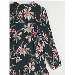 Gemustertes Pyjama-Set