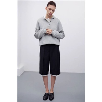 Двуслойные бермуды со стрелками  ЛАЙ*М