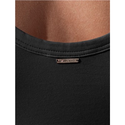 Топ облегающий из премиального хлопка с эластаном