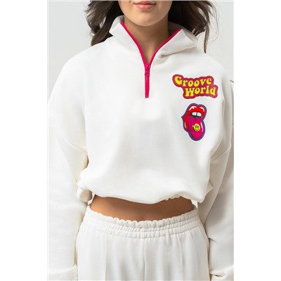 Костюм спортивный с зипкой 376MLK