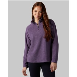 WOMEN'S SHORTHAIR SHERPA 1/4 ZIP TOP
