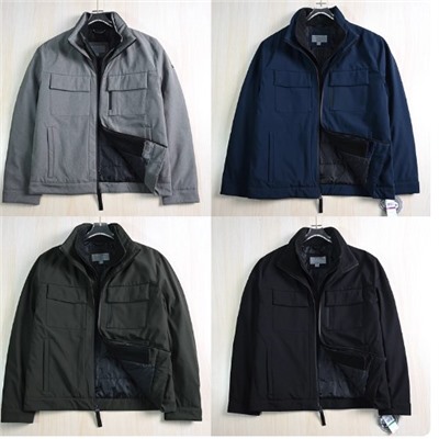 Мужская куртка утолщенная стеганая, ветрозащитная и водоотталкивающая  М КОР*С