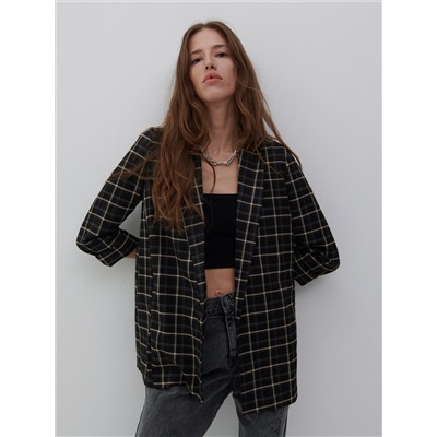 Jacke, Kariert