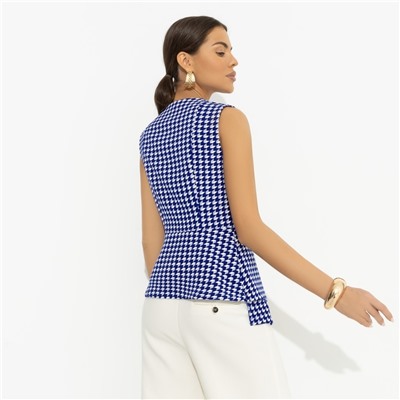 Жилет дизайнерский, Стильный лидер (синий)