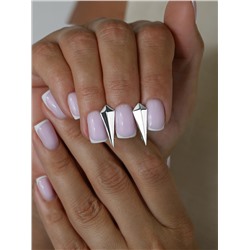 Серьги из серебра родированные 220-10-226р