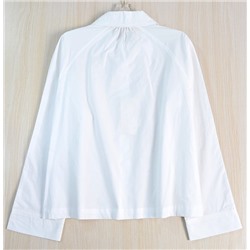 Белая рубашка с нишевым дизайном  Рукава реглан КО*С