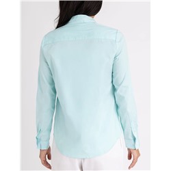 SOLID STRETCH POPLIN SHIRT