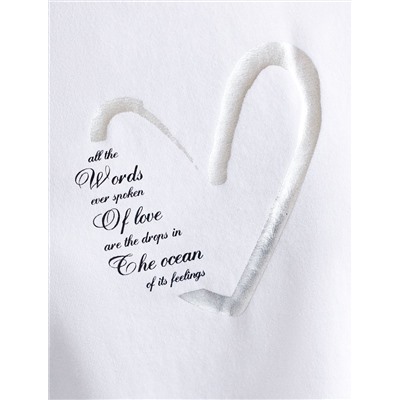 Свободная футболка с принтом из премиального хлопка с эластаном