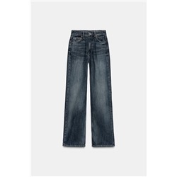 JEANS TRF WIDE LEG TIRO ALTO FULL LENGTH