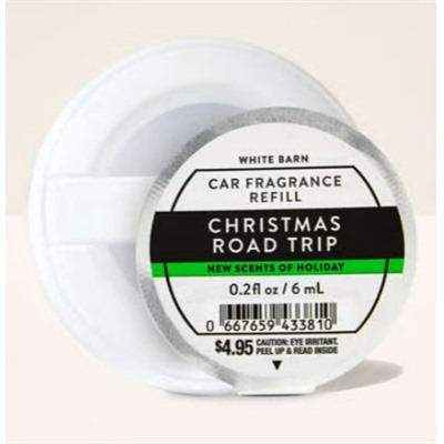 Christmas Road Trip Car Fragrance Refill