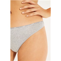 Pack 6 tangas algodón orgánico