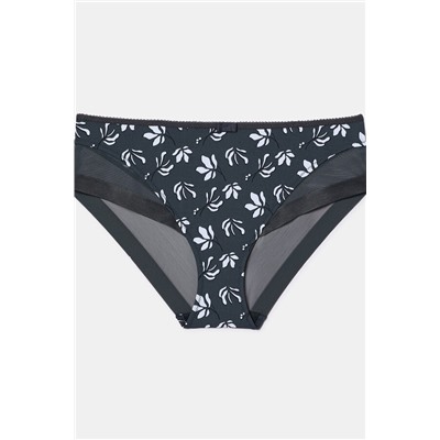 Braga clásica Generous de suave microfibra y detalles en malla