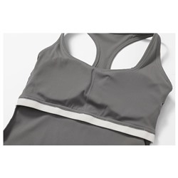 Кроп-топ с внутренней подкладкой с чашками