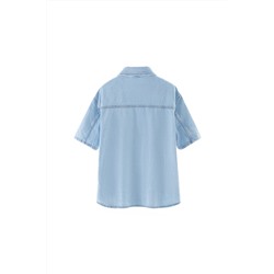 Camisa vaquera Azul