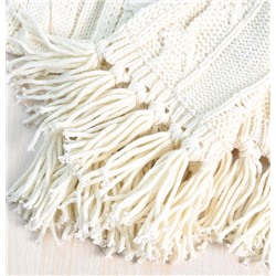 Классический вышитый шарф из смеси шерсти РАЛЬ*Ф Л