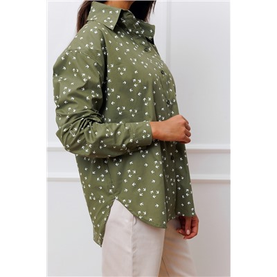 Рубашка Raposa с мелким принтом 301