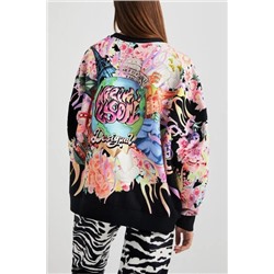 Sudadera felpa oversize