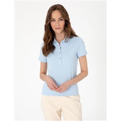 Mavi Regular Fit Pamuklu Polo Yaka Basic Tişört