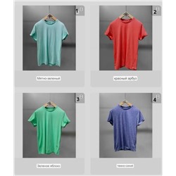 Легкая мужская футболка в сочных летних цветах