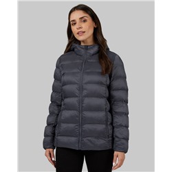 WOMEN'S LIGHTWEIGHT PACKABLE HOODED JACKET