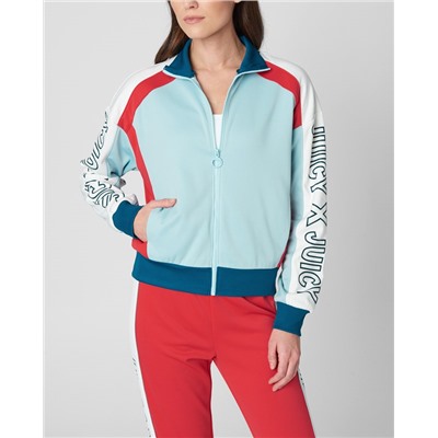 JXJC Colorblock Interlock Track Jacket