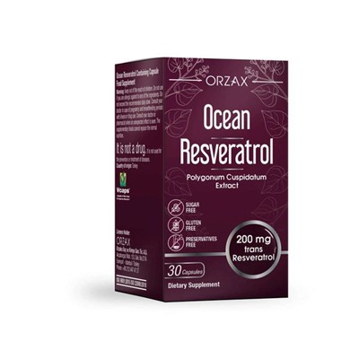 Ресвератрол resveratol Ocean Orzax/Орзакс капсулы 450мг 30шт