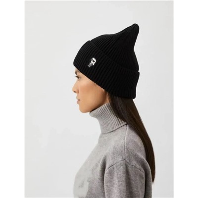 Женская вязаная шапка КАР*Л😎