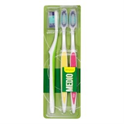 Зубная щетка Deliplus среднего размера