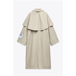 HARVARD UNIVERSITY CAPE TRENCH COAT