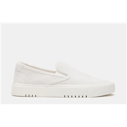 Murphy White Suede