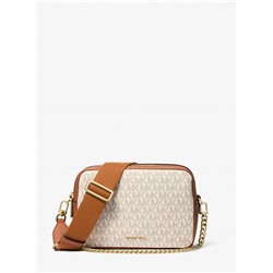 Michael Kors Bryant Medium Signature Logo Camera Crossbody Bag