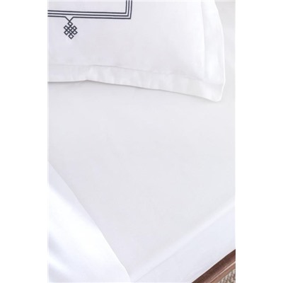 Lilas King Size Nakışlı Nevresim Takımı - Saten