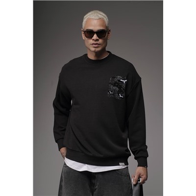 Свитшот  журавли