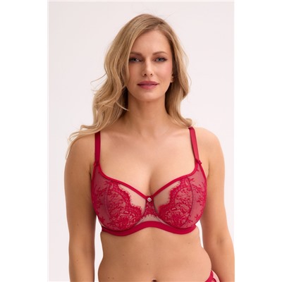 1274 Frida M Balconette бюст (красный) Gaia