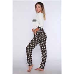 Женский домашний костюм с брюками 66