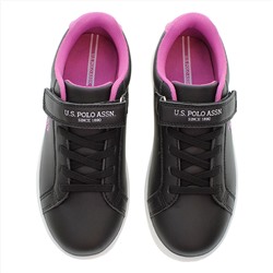 Sneakers Trace - cuero - negro y fucsia