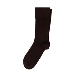 Erkek Bambu Karışımlı Kahverengi Soket Basic Çorap