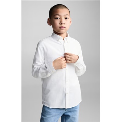 Camisa Oxford 100% algodón