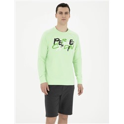 Fıstık Yeşili Regular Fit Sweatshirt