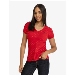 DOT V-NECK T-SHIRT