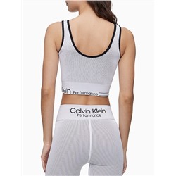 Performance Medium Impact Ribbed Longline Sports Bra