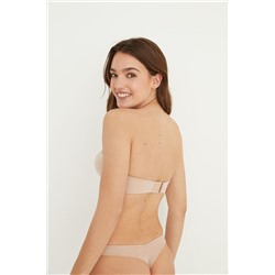 SUPERB Sujetador sin tirantes súper push up microfibra