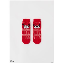 Stoppersocken mit weihnachtlichem Disney-Motiv für Kinder