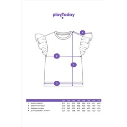 Футболка PLAYTODAY, 1121392