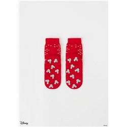 Stoppersocken mit weihnachtlichem Disney-Motiv für Kinder