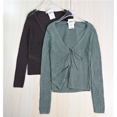 Осенний вязаный кардиган из хлопковой смеси МАНГ*О