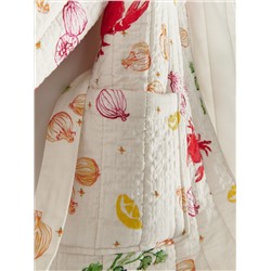 PREMIUM Steppjacke mit originellem Druck