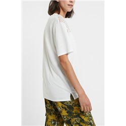 Camiseta rejilla geométrica