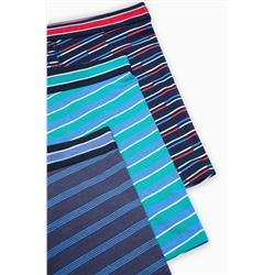 Penti Erkek Pamuklu Bold Stripe Çok Renkli 3lü Boxer