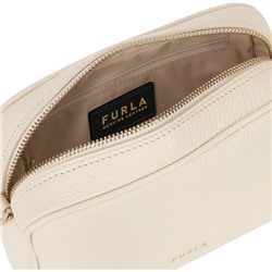 FURLA REAL Mini Crossbody Pergamena
